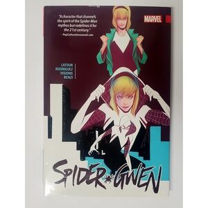 Spider-Gwen Vol 1 Oversized Hardcover 2017 Marvel Spider-Verse Latour Marvel HC
